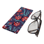 Load image into Gallery viewer, Carnation Glasses Case - Vegan Leather Flower Eyewear Folding Hard Shell Case
