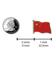 China Flag Enamel Pin For Patriotic & Ceremonial Souvenir