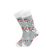 Load image into Gallery viewer, Snow Man Holiday Socks - Comfy Cotton for Men &amp; Women
