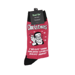 Load image into Gallery viewer, Santa Claus Holiday Socks - Comfy Cotton for Men &amp; Women
