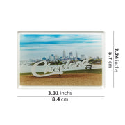 Cleveland Skyline Acrylic Magnet – Cleveland, Ohio Souvenir