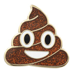 Load image into Gallery viewer, Poop Emoji Pin Series - Poop Enamel Pin Series in 5 Different Colors