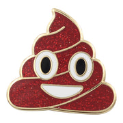 Poop Emoji Pin Series - Poop Enamel Pin Series in 5 Different Colors
