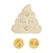 Poop Emoji Pin Series - Poop Enamel Pin Series in 5 Different Colors