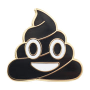 Poop Emoji Pin Series - Poop Enamel Pin Series in 5 Different Colors