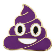 Poop Emoji Pin Series - Poop Enamel Pin Series in 5 Different Colors