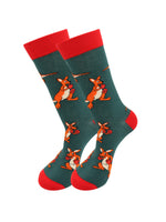 Load image into Gallery viewer, Boxing Kangaroo Socks - Comfy Cotton for Men &amp; Women
