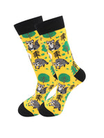 Load image into Gallery viewer, Forest Raccoon Socks - Comfy Cotton for Men &amp; Women
