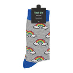 Load image into Gallery viewer, Cloud Rainbow Socks - Comfy Cotton for Men &amp; Women
