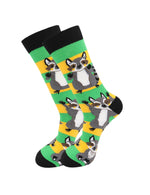 Load image into Gallery viewer, Cute Raccoons Socks - Comfy Cotton for Men &amp; Women
