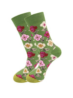 Load image into Gallery viewer, Flower Socks - Comfy Cotton for Women
