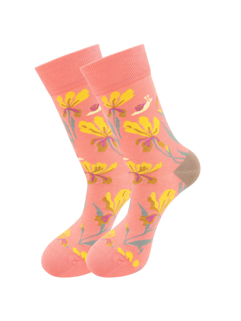 Flower Socks - Comfy Cotton for Women