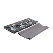 Dinosaur Fossils Print Glasses Case - Vegan Leather Magic Folding Hard Case