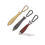 Load image into Gallery viewer, Pocket Fish Knife Keychain - 3.5 Inches
