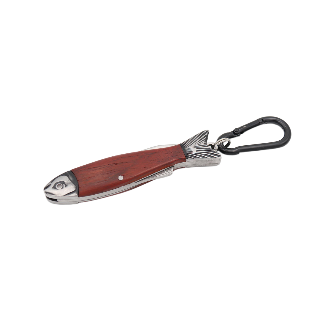 Pocket Fish Knife Keychain - 3.5 Inches