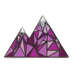 Load image into Gallery viewer, Geometric Mountain – Colorado / Mountain Life Enamel Pin