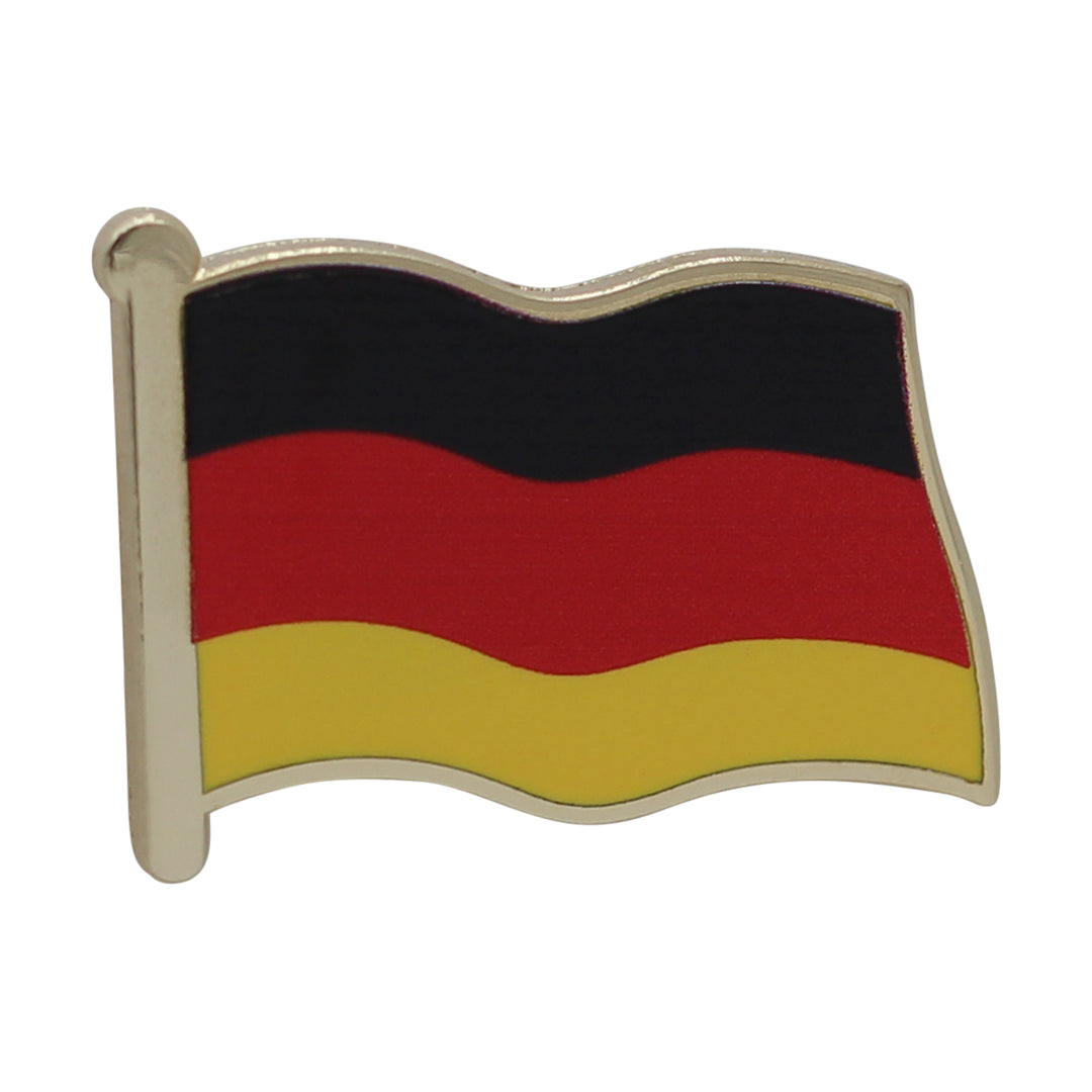 Germany Flag Enamel Pin For Patriotic & Ceremonial Souvenir