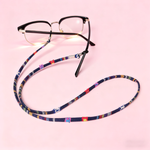 Load image into Gallery viewer, Glasses Holder Strap – Ethnic Fabric Eyeglass Lanyard Necklace