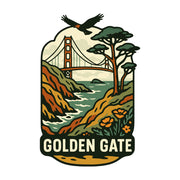 Golden Gate Bridge Enamel Pin