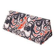 Octopus Print Glasses Case - Vegan Leather Magic Folding Hardcase