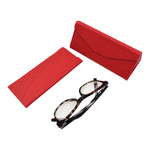 Load image into Gallery viewer, Rose Solid Color Glasses Case - Vegan Leather Magic Folding Hardcase
