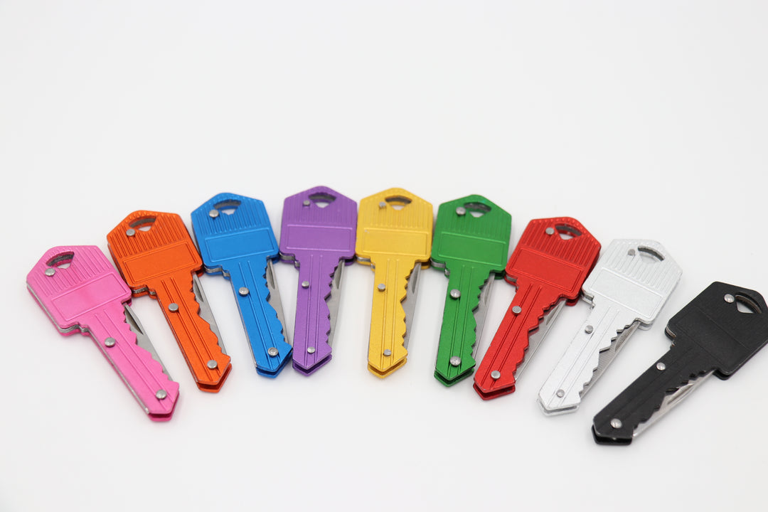 Mini Folding EDC Knife Keychain – Guitar Shape Utility Pocket Knife – Real  Sic