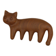 Sandalwood Massage Comb - Happy Cat