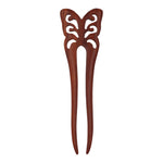 Load image into Gallery viewer, Natural Sandalwood Hair Fork for Women - (Butterfly)
