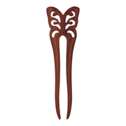 Natural Sandalwood Hair Fork for Women - (Butterfly)