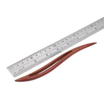 Load image into Gallery viewer, Cut Out Wave Red Wood Hair Stick for Women - Japanese Hair Accessory
