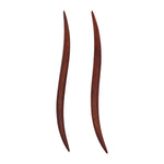 Load image into Gallery viewer, Natural Red Sandalwood Hair Sticks for Women - Set of 2 -(Ski)
