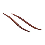 Load image into Gallery viewer, Natural Red Sandalwood Hair Sticks for Women - Set of 2 -(Ski)
