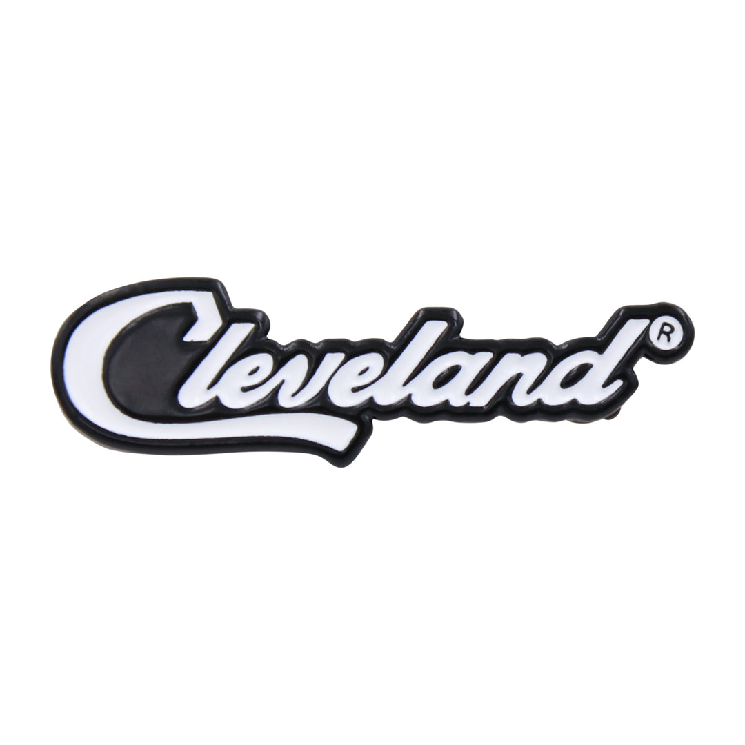 Cleveland Script Pin - Ohio Sports Souvenir Enamel Pin