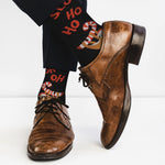 Load image into Gallery viewer, Candy Cane Sloth Christmas Holiday Socks - Comfy Cotton for Men &amp; Women
