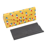 Load image into Gallery viewer, Cottage Gnome Glasses Case - Vegan Leather Folding Hard Shell Case
