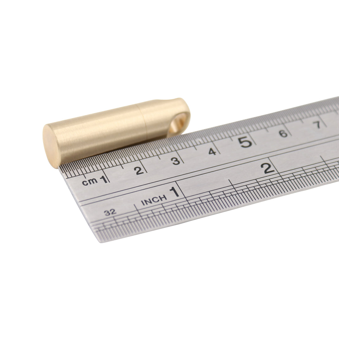 CNC 304 Brass - Pill Holder Keychain