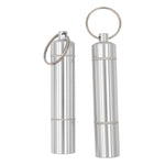 Load image into Gallery viewer, Aluminum Adjustable Pill Holder Keyring
