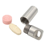 Load image into Gallery viewer, CNC 304 Steel - Pill Holder Keychain
