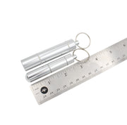 Aluminum Adjustable Pill Holder Keyring