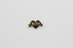 Load image into Gallery viewer, I Heart San Francisco – Black &amp; Gold City Pin