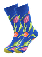 Load image into Gallery viewer, Sick Socks - Favorite Flowers -Tulip Socks for men and women
