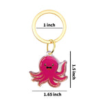 Load image into Gallery viewer, Cute Octopus Keychain - Aquarium Souvenir Acrylic Keychain
