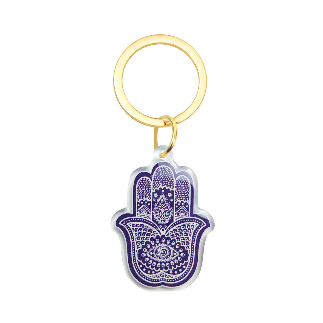 Hamsa Keychain - Protection and Good Luck Acrylic Keychain