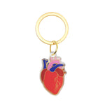 Load image into Gallery viewer, Anatomical Heart Keychain - Valentine&#39;s, Hospital, Nurse, Heart Acrylic Keychain
