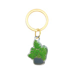 Load image into Gallery viewer, Monstera Plant Keychain - Nature Inspired Plant Mom Acrylic Keychain
