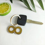 Load image into Gallery viewer, Ouroboros Keychain - Occult Snake Acrylic Keychain
