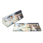 Load image into Gallery viewer, The Birth of Venus Art Print Folding Glasses Case - Vegan Leather Folding Hard Shell Case
