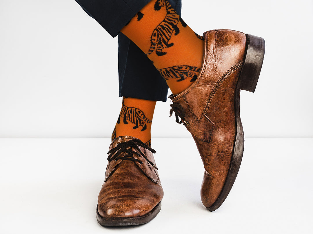 Ancient Tiger Socks - Comfy Cotton Socks for Men & Women