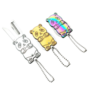 Cute Panda Utility Knife – Mini Keychain Box Opener for Everyday Use
