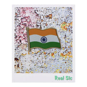 India Flag Enamel Pin For Patriotic & Ceremonial Souvenir